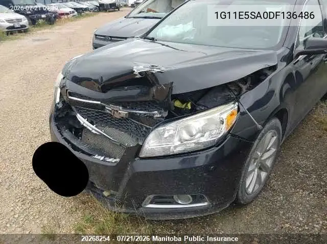 2013 Chevrolet Malibu Lt VIN: 1G11E5SA0DF136486 Lot: 20268254
