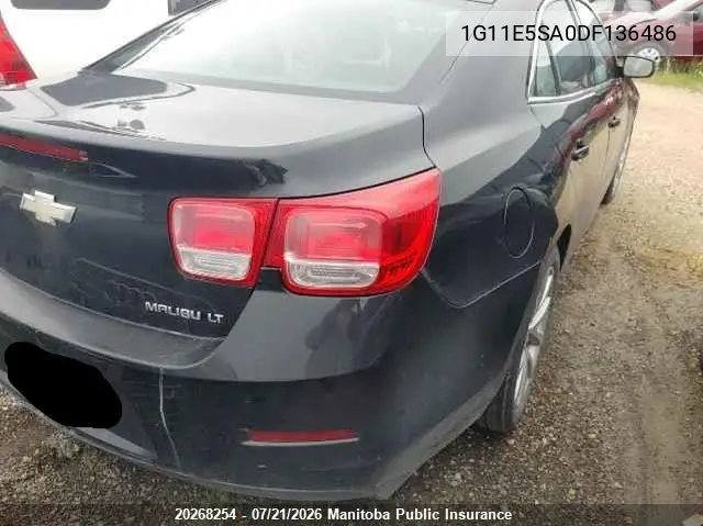2013 Chevrolet Malibu Lt VIN: 1G11E5SA0DF136486 Lot: 20268254