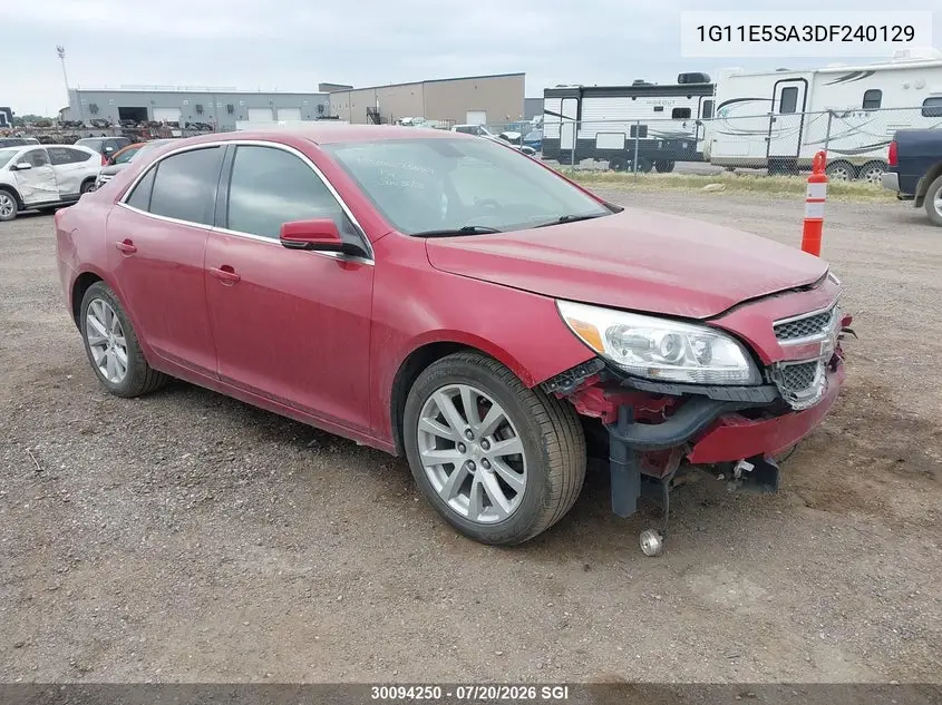 2013 Chevrolet Malibu 2Lt VIN: 1G11E5SA3DF240129 Lot: 30094250