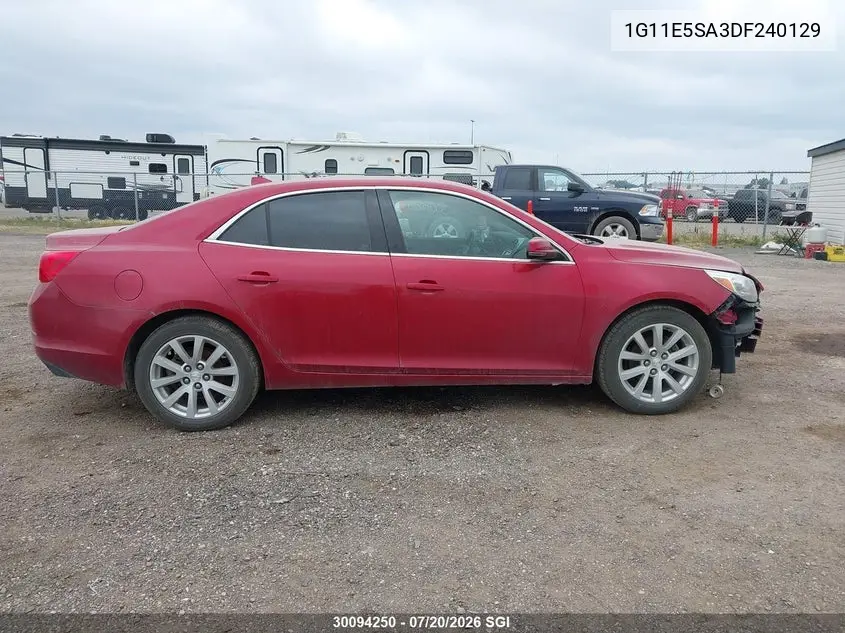 2013 Chevrolet Malibu 2Lt VIN: 1G11E5SA3DF240129 Lot: 30094250