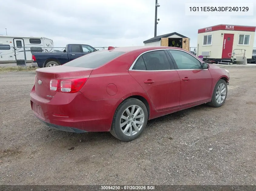 2013 Chevrolet Malibu 2Lt VIN: 1G11E5SA3DF240129 Lot: 30094250