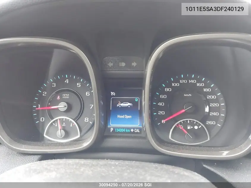 2013 Chevrolet Malibu 2Lt VIN: 1G11E5SA3DF240129 Lot: 30094250