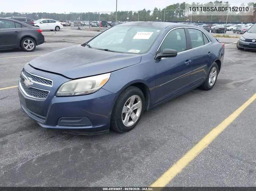 1G11B5SA8DF152010 2013 Chevrolet Malibu 1Ls