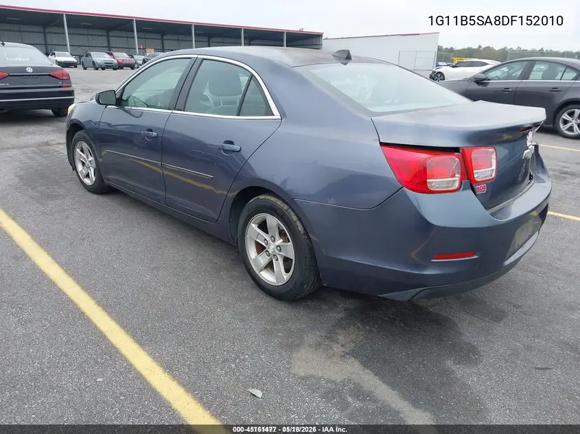 1G11B5SA8DF152010 2013 Chevrolet Malibu 1Ls