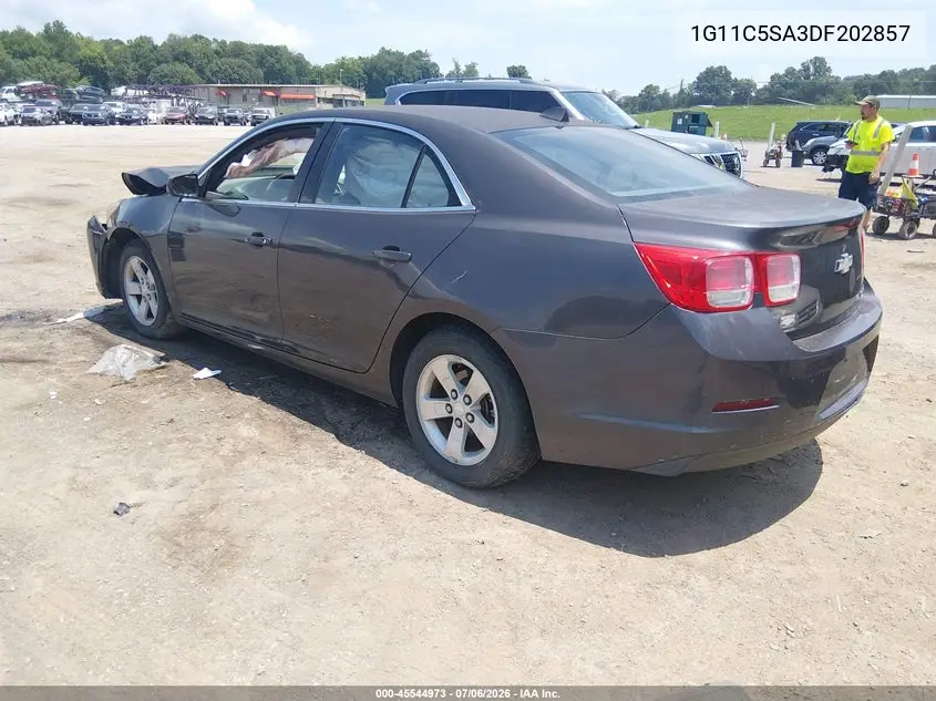 2013 Chevrolet Malibu 1Lt VIN: 1G11C5SA3DF202857 Lot: 45544973