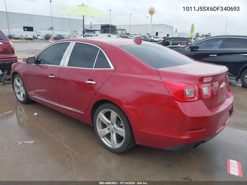 2013 Chevrolet Malibu 2Lz VIN: 1G11J5SX6DF340693 Lot: 45603621