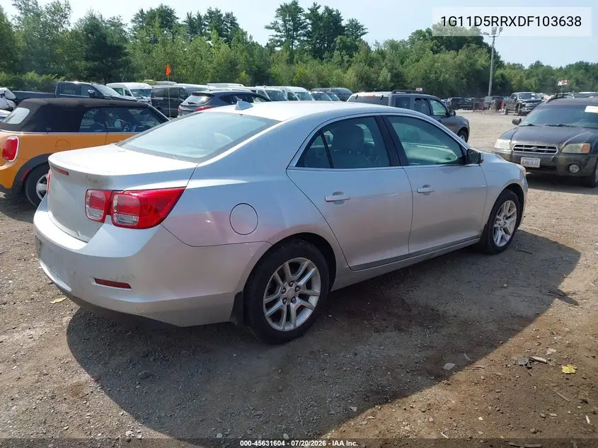 2013 Chevrolet Malibu Eco VIN: 1G11D5RRXDF103638 Lot: 45631604