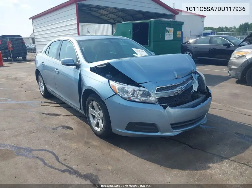 2013 Chevrolet Malibu 1Lt VIN: 1G11C5SA7DU117936 Lot: 45645410