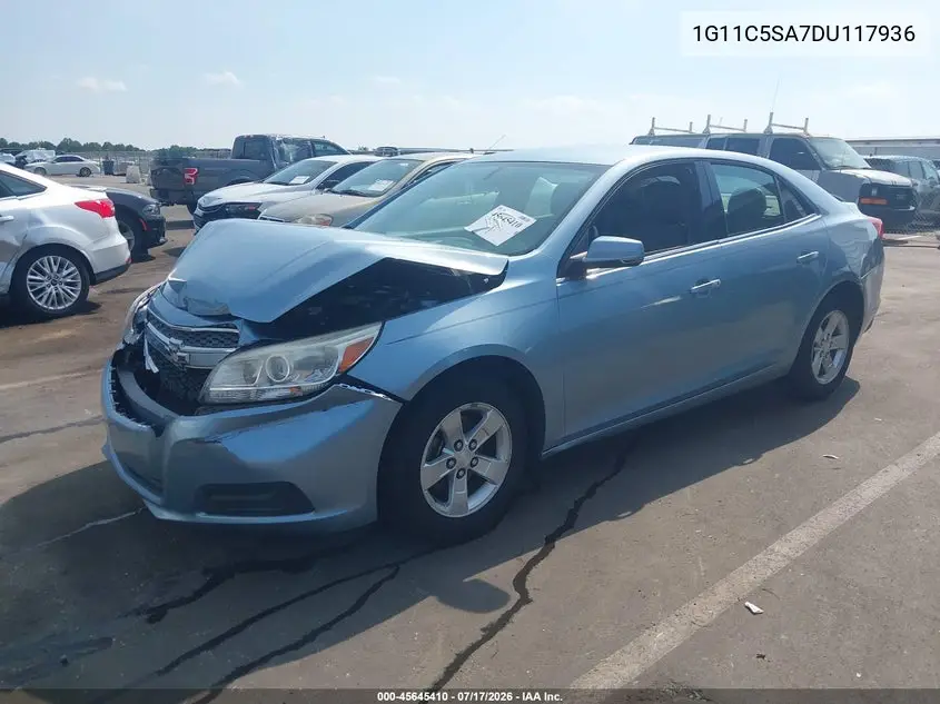 2013 Chevrolet Malibu 1Lt VIN: 1G11C5SA7DU117936 Lot: 45645410