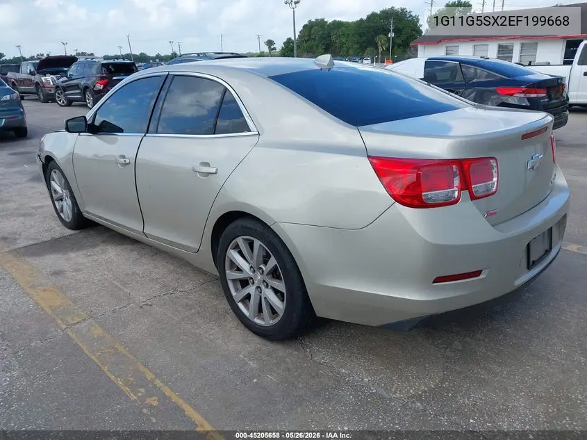 2014 Chevrolet Malibu 3Lt VIN: 1G11G5SX2EF199668 Lot: 45205658