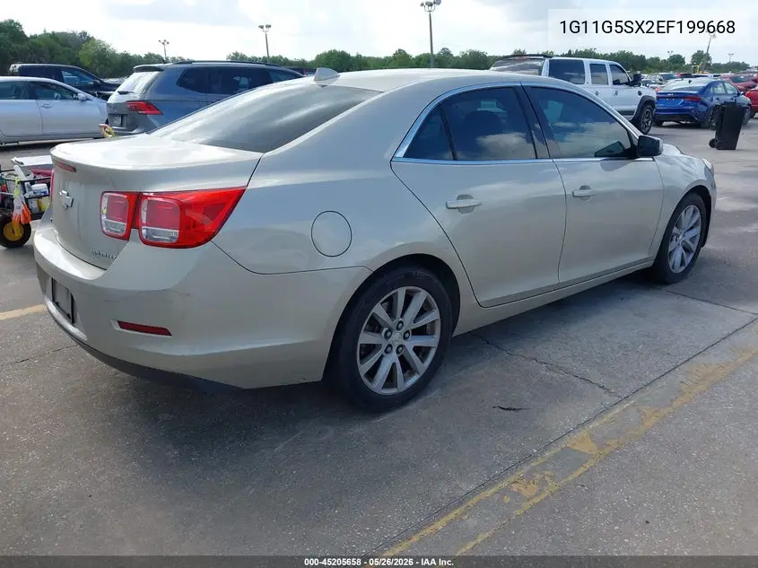 2014 Chevrolet Malibu 3Lt VIN: 1G11G5SX2EF199668 Lot: 45205658