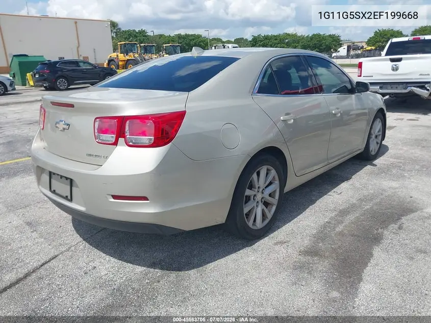 2014 Chevrolet Malibu 3Lt VIN: 1G11G5SX2EF199668 Lot: 45563705