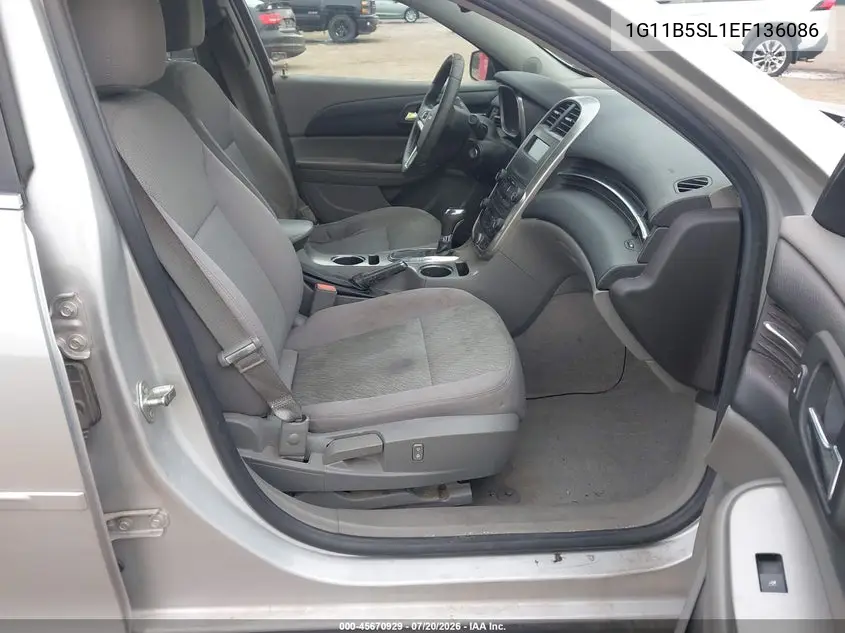 2014 Chevrolet Malibu 1Ls VIN: 1G11B5SL1EF136086 Lot: 45670929