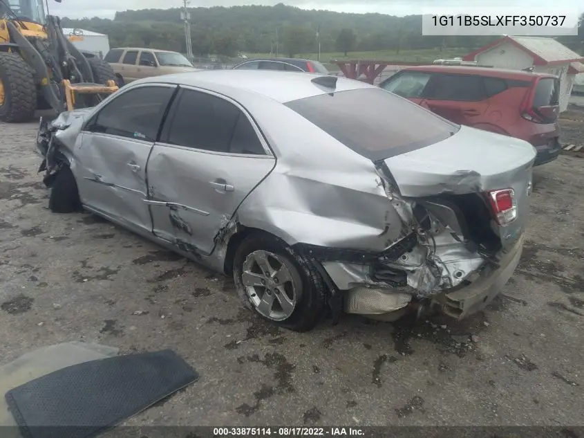 1G11B5SLXFF350737 2015 Chevrolet Malibu Ls