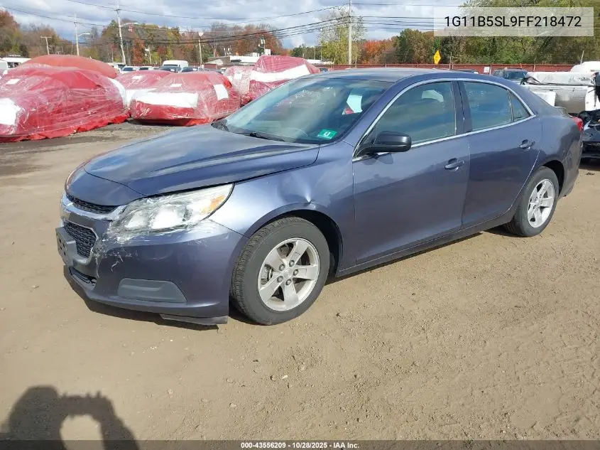 1G11B5SL9FF218472 2015 Chevrolet Malibu Ls