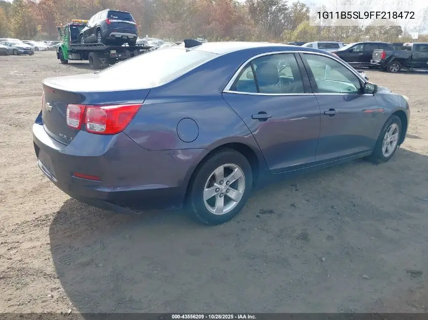 1G11B5SL9FF218472 2015 Chevrolet Malibu Ls