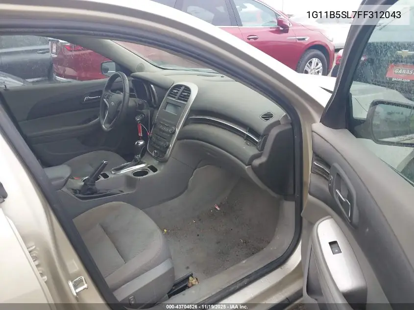1G11B5SL7FF312043 2015 Chevrolet Malibu Ls