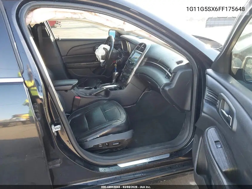1G11G5SX6FF175648 2015 Chevrolet Malibu 2Lz