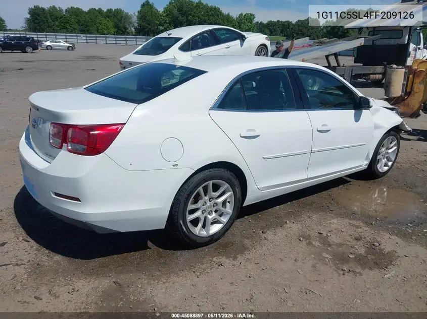 1G11C5SL4FF209126 2015 Chevrolet Malibu 1Lt
