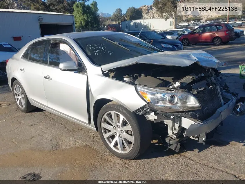 1G11F5SL4FF225138 2015 Chevrolet Malibu 1Lz