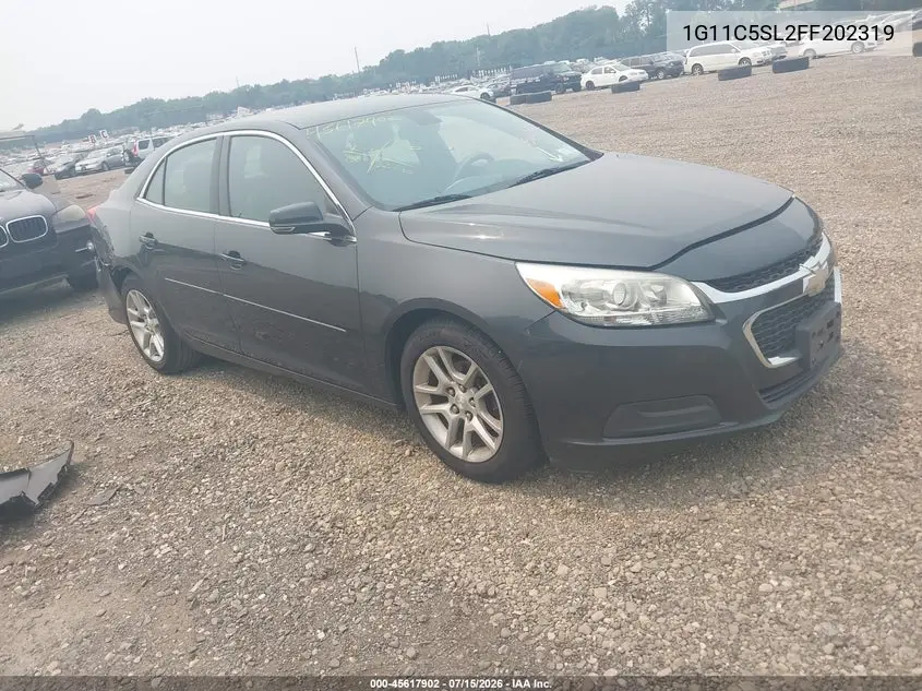 2015 Chevrolet Malibu 1Lt VIN: 1G11C5SL2FF202319 Lot: 45617902