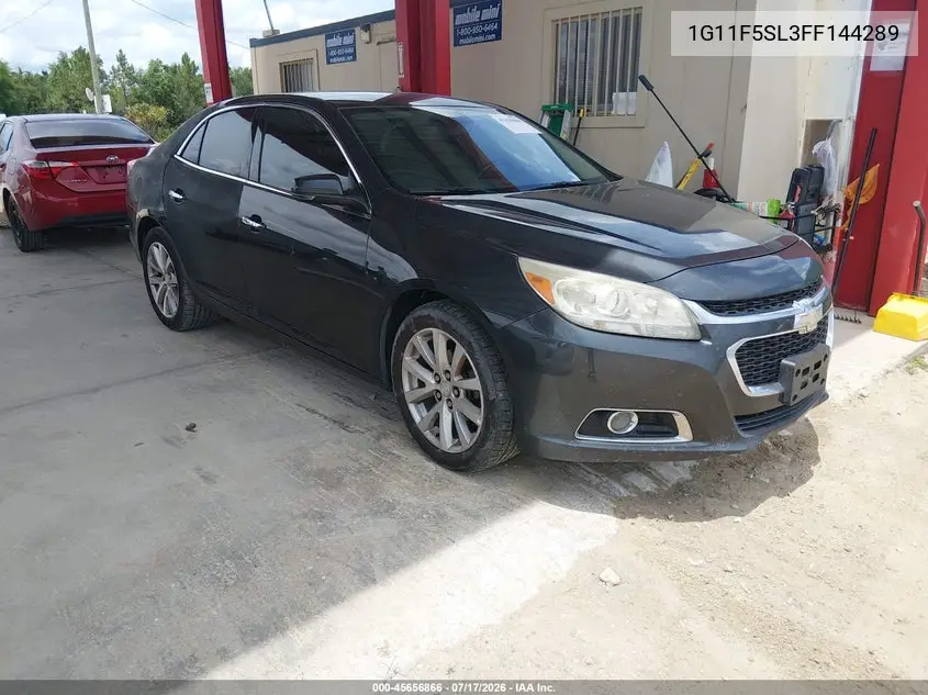 2015 Chevrolet Malibu 1Lz VIN: 1G11F5SL3FF144289 Lot: 45656866