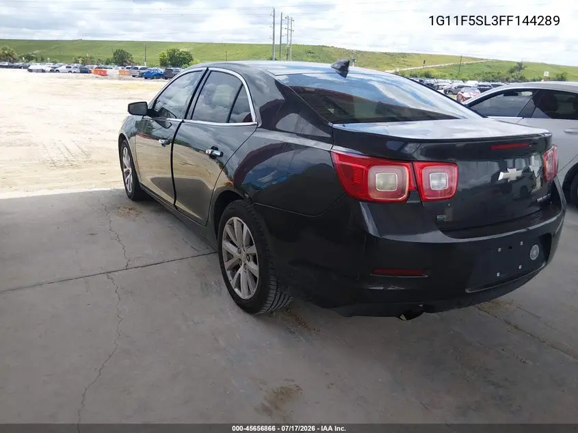 2015 Chevrolet Malibu 1Lz VIN: 1G11F5SL3FF144289 Lot: 45656866