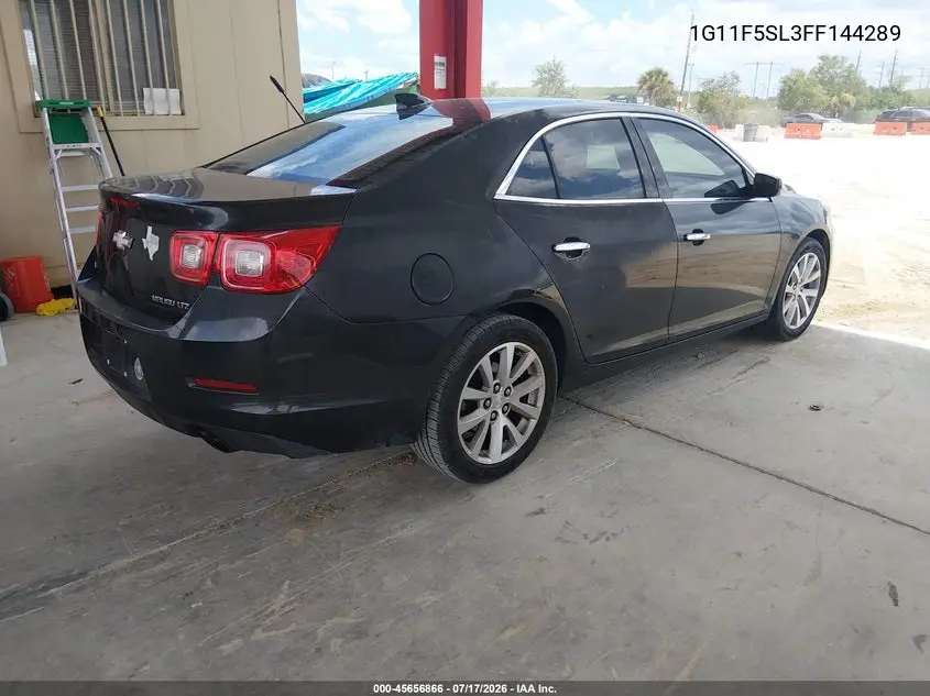 2015 Chevrolet Malibu 1Lz VIN: 1G11F5SL3FF144289 Lot: 45656866