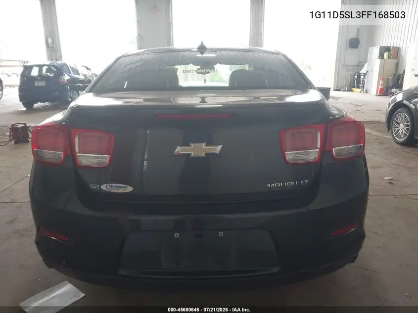 2015 Chevrolet Malibu 2Lt VIN: 1G11D5SL3FF168503 Lot: 45680646