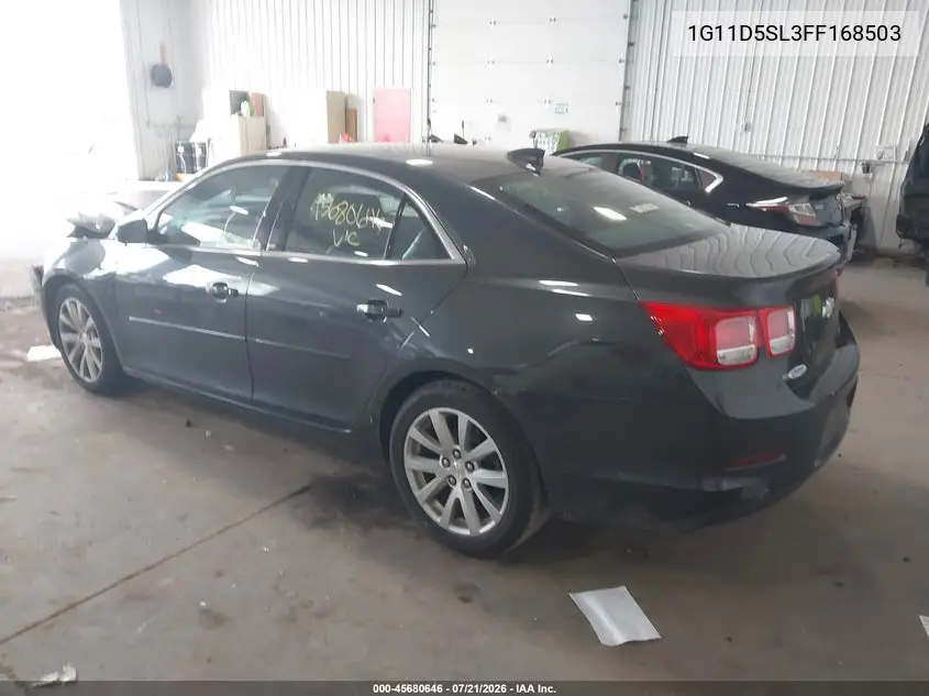 2015 Chevrolet Malibu 2Lt VIN: 1G11D5SL3FF168503 Lot: 45680646