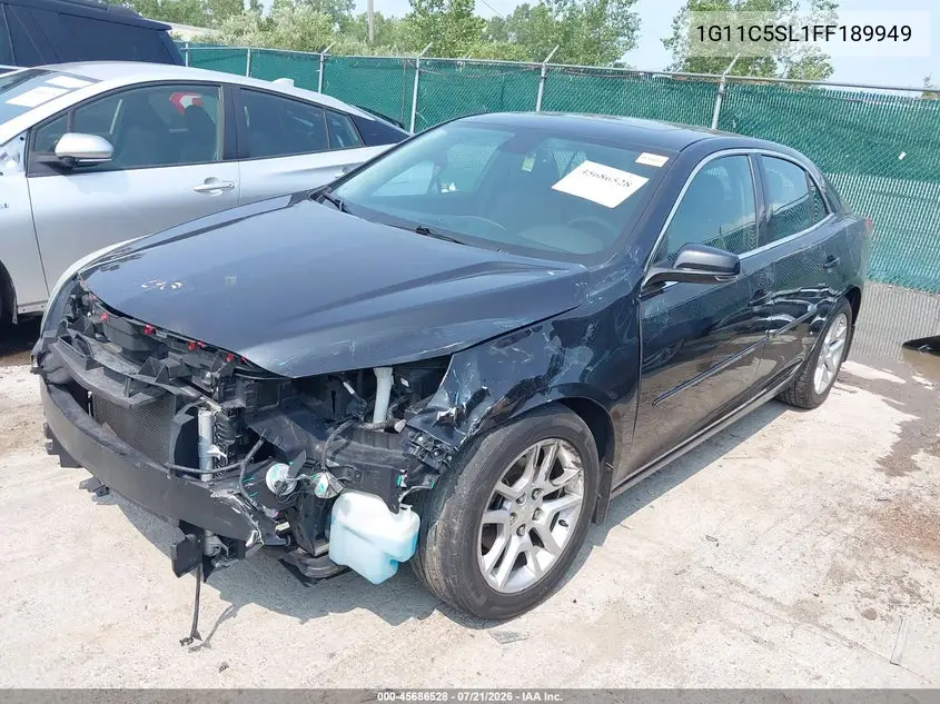 2015 Chevrolet Malibu 1Lt VIN: 1G11C5SL1FF189949 Lot: 45686528