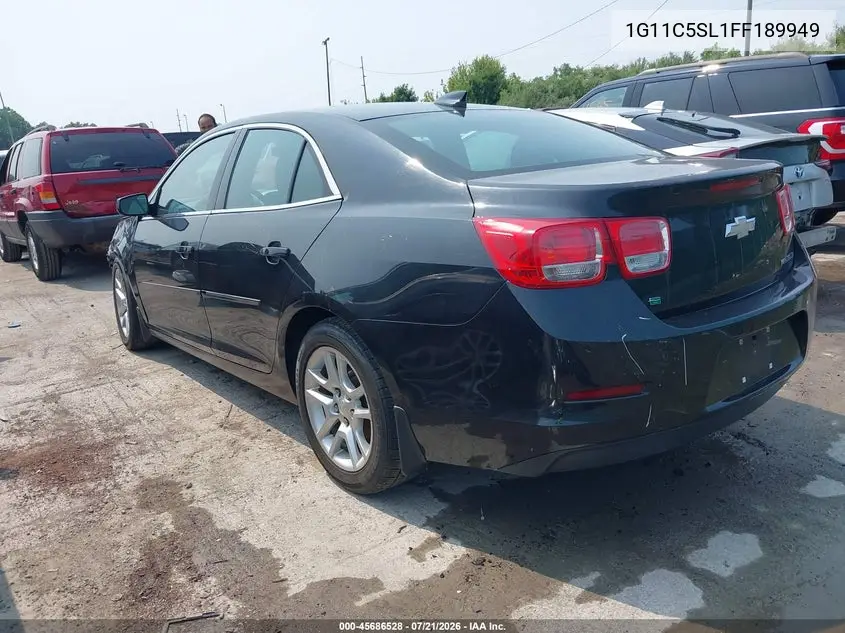 2015 Chevrolet Malibu 1Lt VIN: 1G11C5SL1FF189949 Lot: 45686528