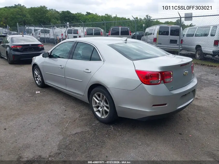 2015 Chevrolet Malibu 1Lt VIN: 1G11C5SL0FF303021 Lot: 45691571
