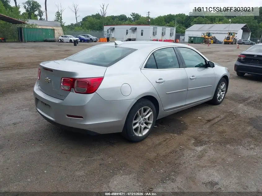 2015 Chevrolet Malibu 1Lt VIN: 1G11C5SL0FF303021 Lot: 45691571