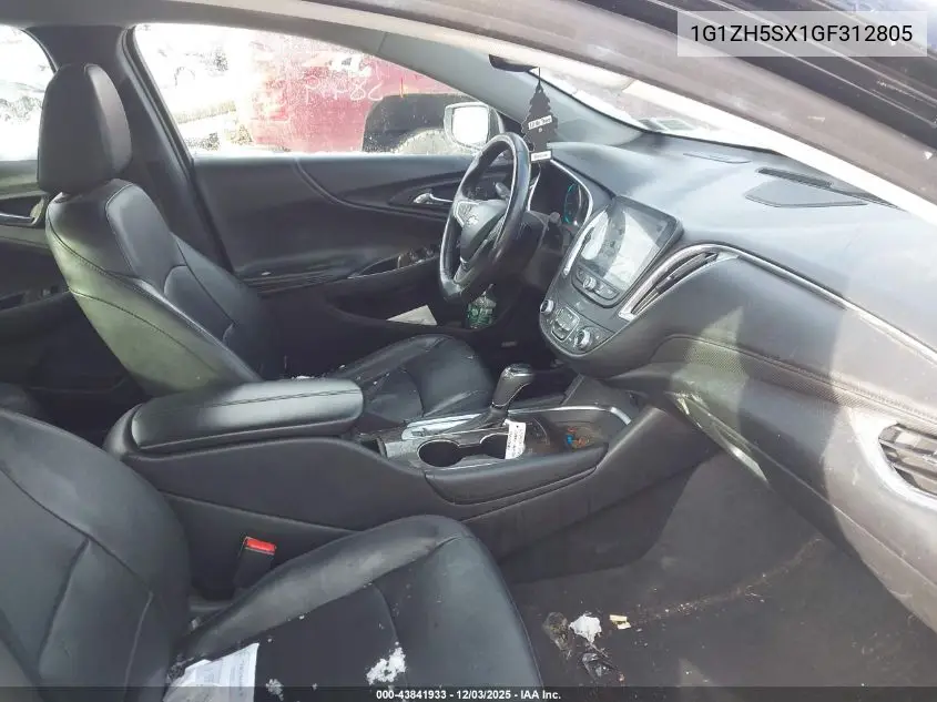 1G1ZH5SX1GF312805 2016 Chevrolet Malibu Premier