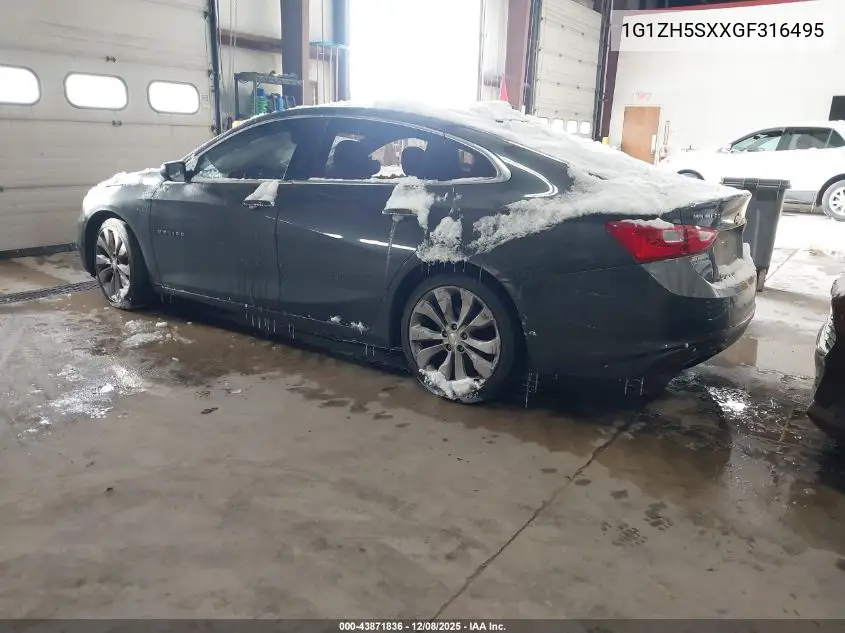 1G1ZH5SXXGF316495 2016 Chevrolet Malibu Premier