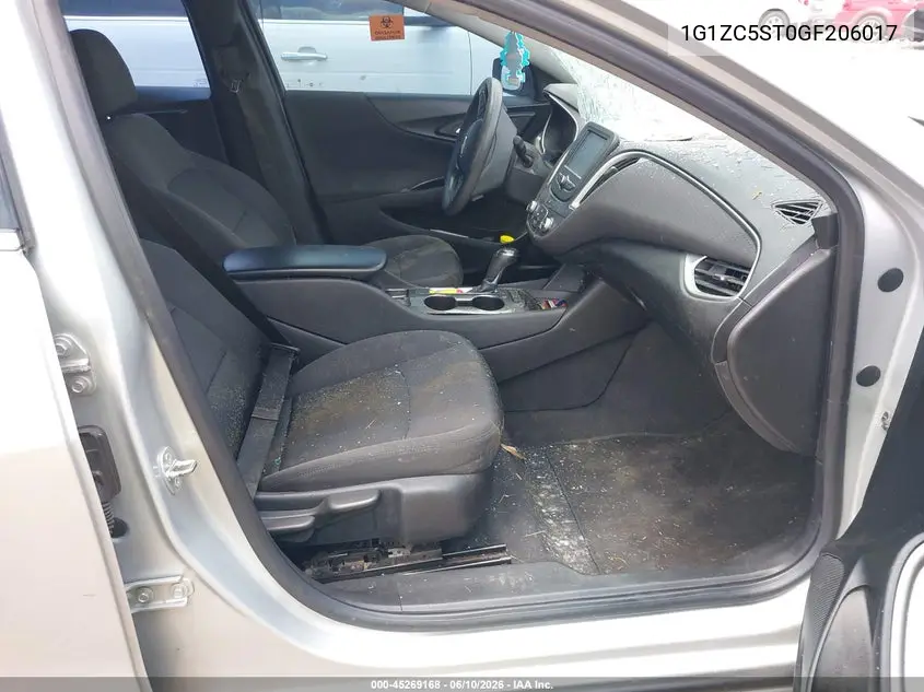 1G1ZC5ST0GF206017 2016 Chevrolet Malibu 1Fl