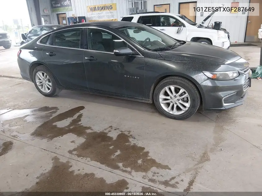 2016 Chevrolet Malibu 1Lt VIN: 1G1ZE5STXGF287649 Lot: 45330903