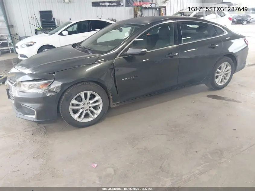 2016 Chevrolet Malibu 1Lt VIN: 1G1ZE5STXGF287649 Lot: 45330903