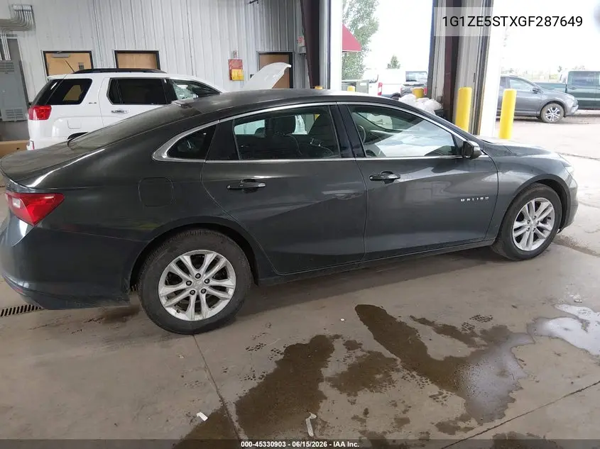 2016 Chevrolet Malibu 1Lt VIN: 1G1ZE5STXGF287649 Lot: 45330903