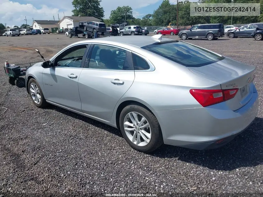 2016 Chevrolet Malibu 1Lt VIN: 1G1ZE5ST0GF242414 Lot: 45642393