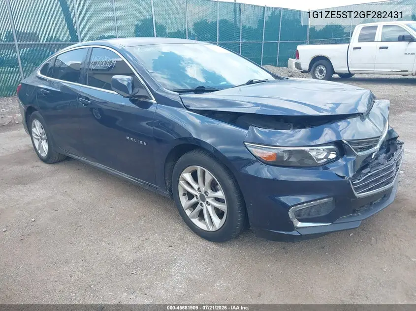 2016 Chevrolet Malibu 1Lt VIN: 1G1ZE5ST2GF282431 Lot: 45681909