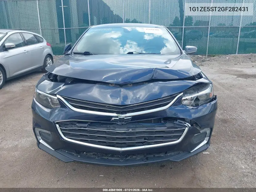 2016 Chevrolet Malibu 1Lt VIN: 1G1ZE5ST2GF282431 Lot: 45681909