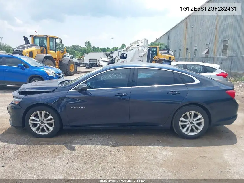 2016 Chevrolet Malibu 1Lt VIN: 1G1ZE5ST2GF282431 Lot: 45681909