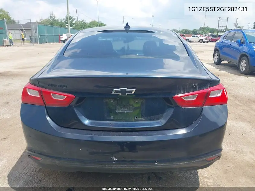 2016 Chevrolet Malibu 1Lt VIN: 1G1ZE5ST2GF282431 Lot: 45681909