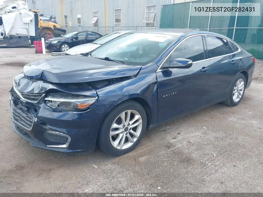 2016 Chevrolet Malibu 1Lt VIN: 1G1ZE5ST2GF282431 Lot: 45681909