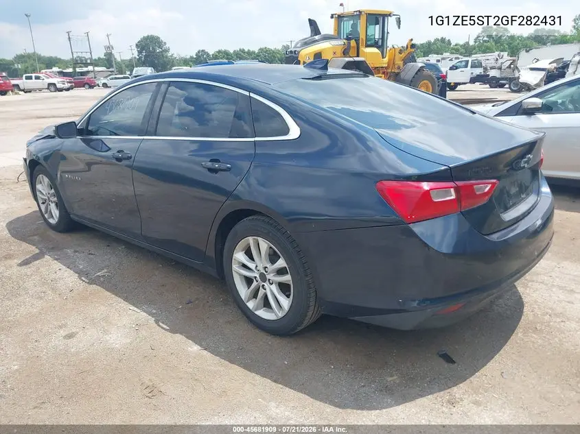2016 Chevrolet Malibu 1Lt VIN: 1G1ZE5ST2GF282431 Lot: 45681909