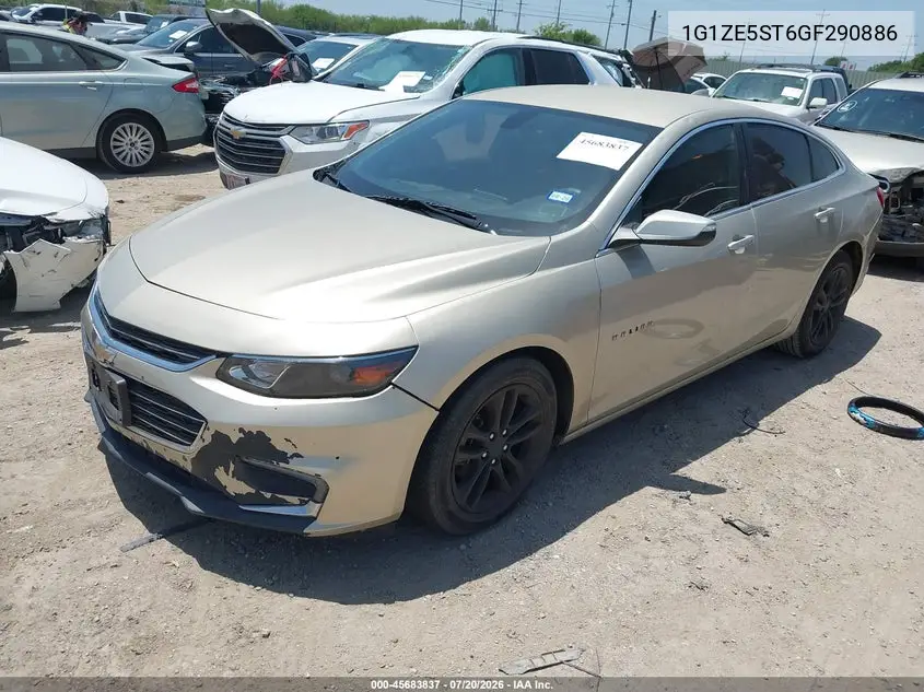 2016 Chevrolet Malibu 1Lt VIN: 1G1ZE5ST6GF290886 Lot: 45683837