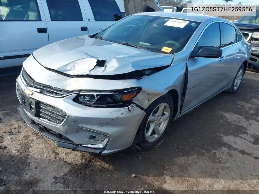 1G1ZC5ST7HF259556 2017 Chevrolet Malibu 1Fl