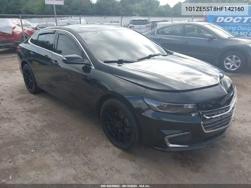 2017 Chevrolet Malibu 1Lt VIN: 1G1ZE5ST8HF142160 Lot: 45339082